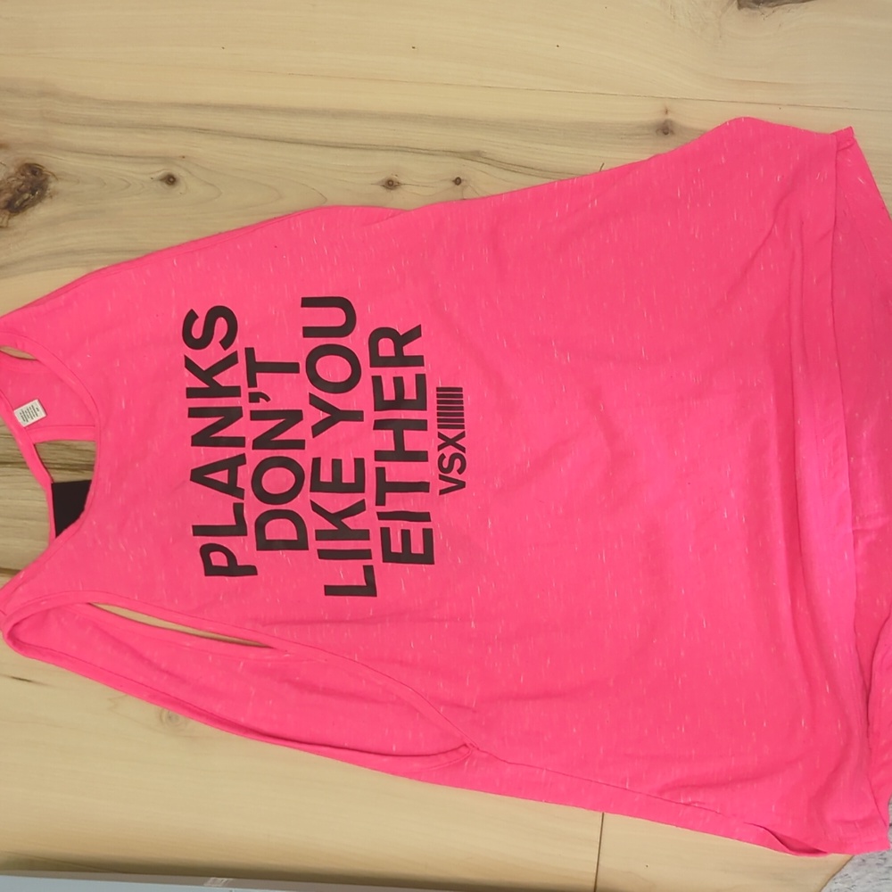 VSX open back work out top